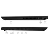Lenovo ThinkPad T14s Gen 2 20WM0057US 14" Laptop, Intel Core i5-1135G7, RAM 16 GB, 256 GB SSD, Windows 10 Pro 64 bit OS Installed U.S. English Black (Refurbished)